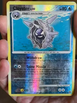 POKEMON CLOYSTER 47/132 UNCOMMON REVERSE HOLOFOIL SECRET WONDERS MP NM CARD - Image 1