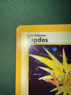 Pokemon TCG Zapdos Fossil Holo Rare Card 15/62 Unlimited LP-Vintage 1999 - Image 3