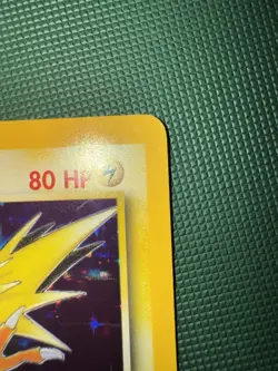 Pokemon TCG Zapdos Fossil Holo Rare Card 15/62 Unlimited LP-Vintage 1999 - Image 5