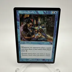 Rhystic Study Magic The Gathering Prophecy Unplayed/NM - Image 1