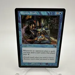 Rhystic Study Magic The Gathering Prophecy Unplayed/NM - Image 1