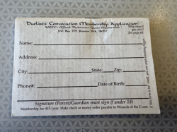 Magic the Gathering 3rd Edition Revised Rule Booklet Mtg White Booklet Insert - Image 2