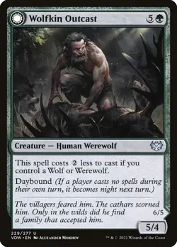 Wolfkin Outcast // Wedding Crasher - MTG Cards Shop - Image 1