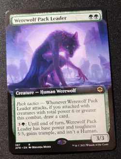 Werewolf Pack Leader - Extended Art - AFR - MTG - EN - NM - 387 - Image 1