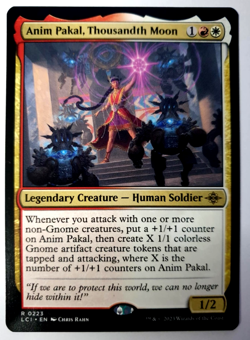 Anim Pakal, Thousandth Moon - Rare - MTG Lost Caverns of Ixalan - 0223 NM - Image 1