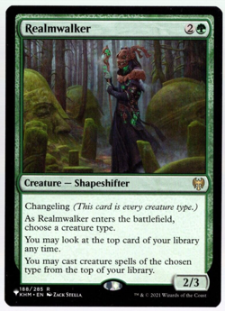 Realmwalker 188/285 Non Foil The List Reprints Magic The Gathering NM - Image 1