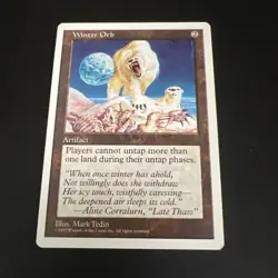 Winter Orb MTG Core Set 5th Edition Regular - Image 1