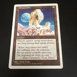 Winter Orb MTG Core Set 5th Edition Regular - Image 3