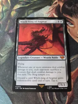 Witch-King of Angmar - MTG - LOTR Lord of the Rings - NM - Image 2