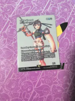 MTG Final Fantasy Japanese Yuffie Kisaragi SHOWCASE Rare 0060 - Image 1