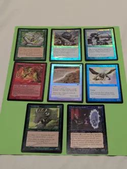 MTG 8 Foil NM Lot Legions: Root Sliver,Gempalm,Mistform Ultimus, And More - Image 1