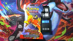 Heavy 33.15g Pokemon TCG Destined Rivals Sleeved Booster Pack - Image 1