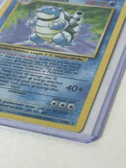 Blastoise - 2/102 - Pokemon Base Set Unlimited Holo Rare Card WOTC LP - Image 2