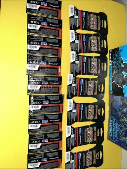 Pokemon TCG Lot Of 16 Total -9 Booster Packs + 7 Booster Sleeves Factory Sealed - Image 2