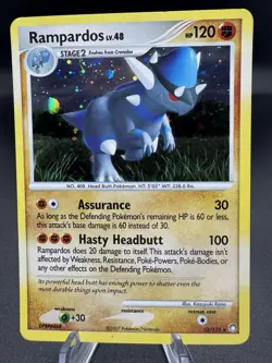 Pokemon TCG Rampardos 33/123 (Cosmos Holo) Deck Exclusive Holo MP - Image 1