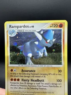 Pokemon TCG Rampardos 33/123 (Cosmos Holo) Deck Exclusive Holo MP - Image 3