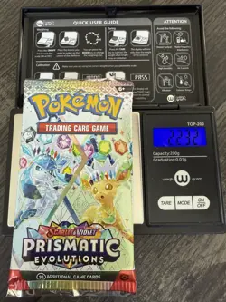 Heavy 22.32! Pokemon Prismatic Evolutions Booster Pack Sealed! Demi-God PackU! - Image 1