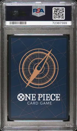 ONE PIECE OP01-ROMANCE DAWN #024 MONKEY D. LUFFY ALTERNATE ART PSA 10 - Image 2