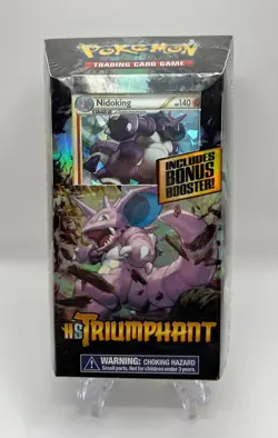 (402825) Pokemon HeartGold & SoulSilver Triumphant - Factory Sealed Deck - Image 1