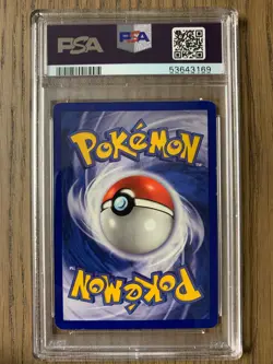 PSA 7 - Pokemon Yellow Cheeks PIKACHU - 1ST Edition Base Shadowless - 58/102 - Image 2