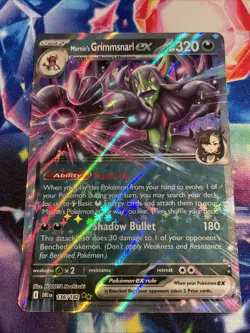 Pokemon TCG Marnie’s Grimmsnarl ex 136/182 Double Rare Destined Rivals NM/M - Image 1