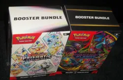 POKEMON LOT(2) PRISMATIC EVOLUTIONS &MEGA EVOLUTION PHANTASMAL FLAMES BUNDLES - Image 2