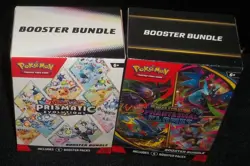 POKEMON LOT(2) PRISMATIC EVOLUTIONS &MEGA EVOLUTION PHANTASMAL FLAMES BUNDLES - Image 3