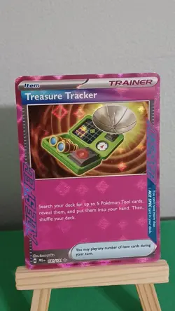 2025 Pokemon TCG Treasure Tracker PRE EN 131/131 Prismatic Evolutions Trainer - Image 2