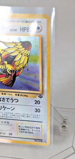 Pokemon - Pidgeot - Holo Rare No. 018 - Japanese - Jungle - Image 3