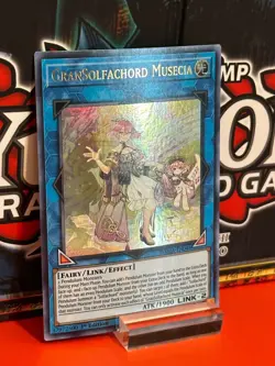 Yu-Gi-Oh! TCG GranSolfachord Musecia Dawn of Majesty DAMA-EN048 1st Edition - Image 2