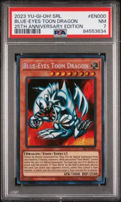 Blue-Eyes Toon Dragon SRL-EN000 Spell Ruler (25th Anniversary Edition) Unlimited - Image 1