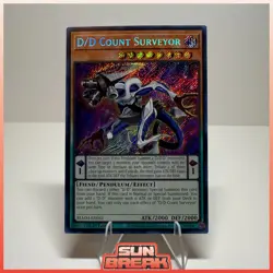 BLMM-EN041 D/D Count Surveyor Secret Rare 1st Ed YuGiOh - Image 1