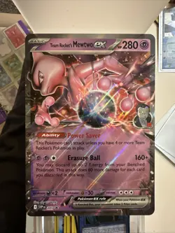 Team Rocket's Mewtwo ex 205 Jumbo Cards Holo - Image 1