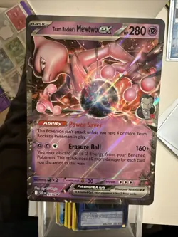 Team Rocket's Mewtwo ex 205 Jumbo Cards Holo - Image 5
