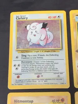 Vintage Pokemon Cards Rare Holo Lot WOTC MP/HP Hitmonlee, Hitmonchan, Hitmontop - Image 2