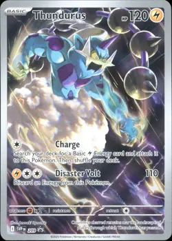 Thundurus 209 Scarlet & Violet Promo Card - Image 1