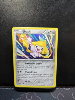 Jirachi 42/108 - Holo Rare Pokemon Card - XY Roaring Skies - Near Mint (NM) - Image 1
