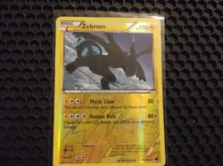 Zekrom Pokemon Card 39/116 Reverse Holo Plasma Freeze MP/HP 2013 - Image 1