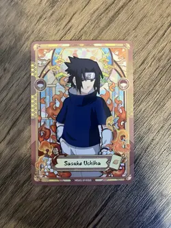 Sasuke Uchiha NARUTO NRSA01-SP-002L5 Naruto Kayou Card - ENGLISH - Heaven Scroll - Image 1