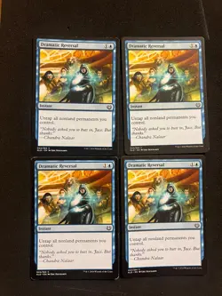 x4 Dramatic Reversal [Kaladesh] Magic MTG Cards LP - Image 1