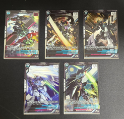 Gundam ARSENAL BASE Card FQ05 Wing Gundam Deathscythe Sandrock BANDAI JAPAN - Image 1