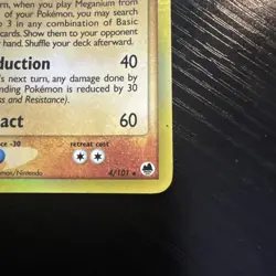 Pokemon TCG Meganium Dragon Frontiers Holo Rare Card 4/101 Delta Species - Image 2
