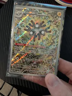 Pokemon TCG Magneton SVP 159 Surging Sparks Promo Card NM Condition, Sealed - Image 3