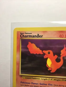 CHARMANDER - 50/82 - INK DOT 'D' ERROR - Team Rocket - Pokemon Card - LP - Image 2