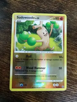 Sudowoodo 48/100 Reverse Holo Majestic Dawn Pokemon Card - Image 1