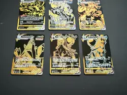 Pokemon SWSH Gold VMax TG 6 Card Lot Urshifu Calyrex Eternatus Duraludon - Image 4