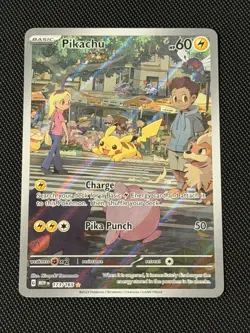 Pikachu Illustration Rare - Scarlet & Violet 151 (123/165) -Pokemon Card NM/Mint - Image 1