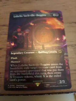 Lobelia Sackville-Baggins (Borderless) Universes Beyond: the Lord of the Rings: - Image 1