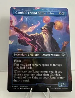 Gandalf, Friend of the Shire (Borderless) U Universes Beyond: The Lord of the Ri - Image 1