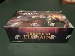 MtG Throne of Eldraine Draft Booster Box Sealed with Free Shipping - Image 1